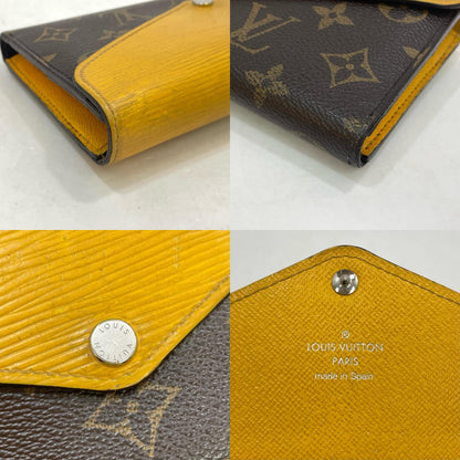 LOUIS VUITTON | ルイ・ヴィトン 長財布 ブラウン×イエロー【尾張小牧店】