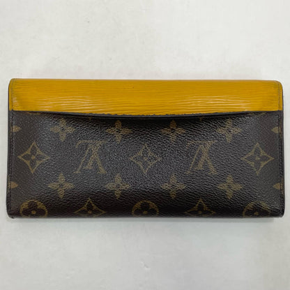 LOUIS VUITTON | ルイ・ヴィトン 長財布 ブラウン×イエロー【尾張小牧店】
