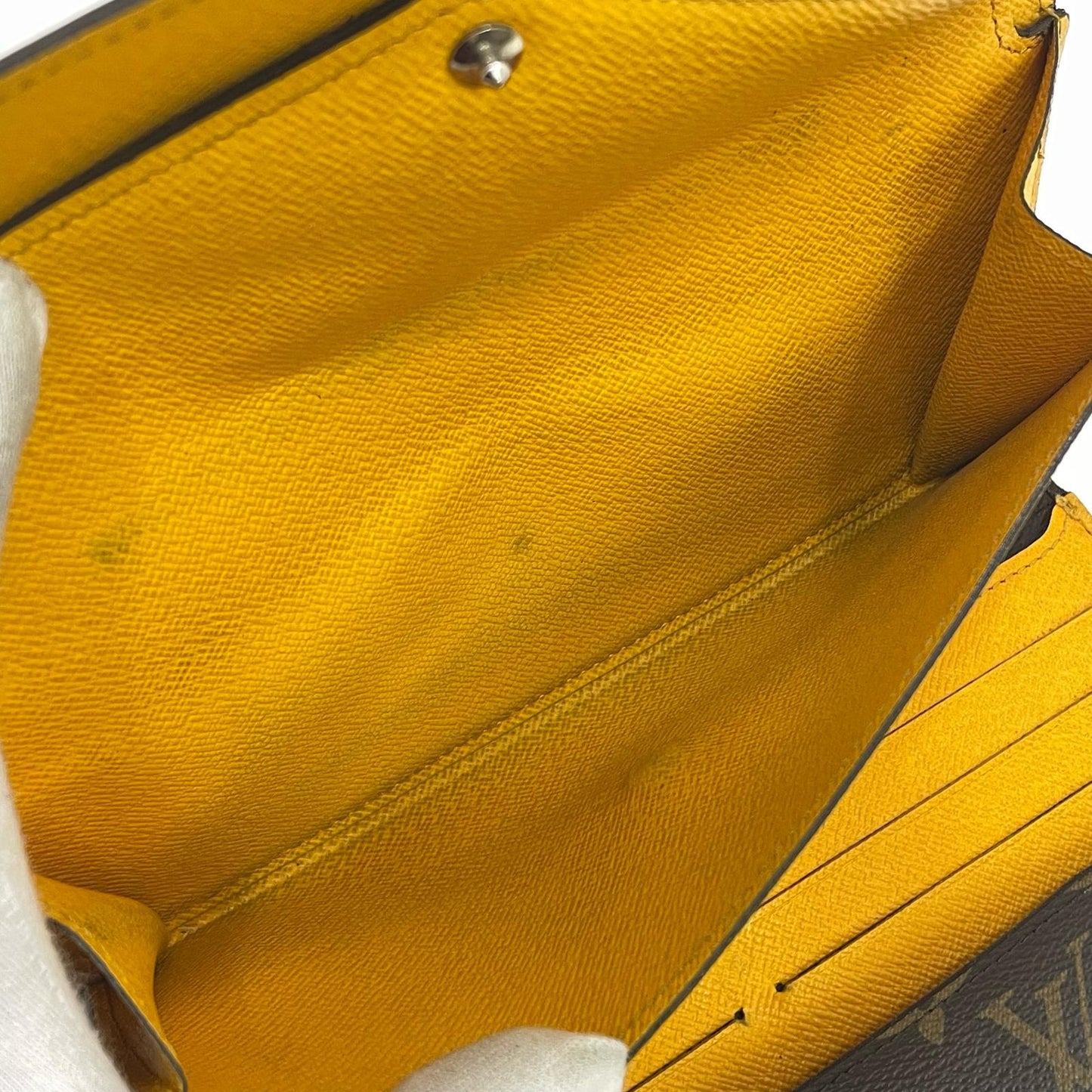 LOUIS VUITTON | ルイ・ヴィトン 長財布 ブラウン×イエロー【尾張小牧店】