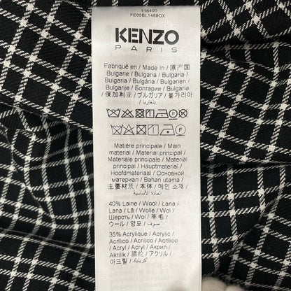 KENZO | ケンゾー WOOL VARSITY JACKET ブルゾン FE65BL14890X ブラック×ホワイト サイズ：L【尾張小牧店】