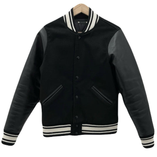 MINEDENIM | マインデニム Brushed Wool Denim Stadium Jumper スタジャン 1910-8002-99-012 ブラック サイズ：1【尾張小牧店】