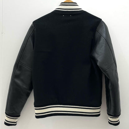 MINEDENIM | マインデニム Brushed Wool Denim Stadium Jumper スタジャン 1910-8002-99-012 ブラック サイズ：1【尾張小牧店】