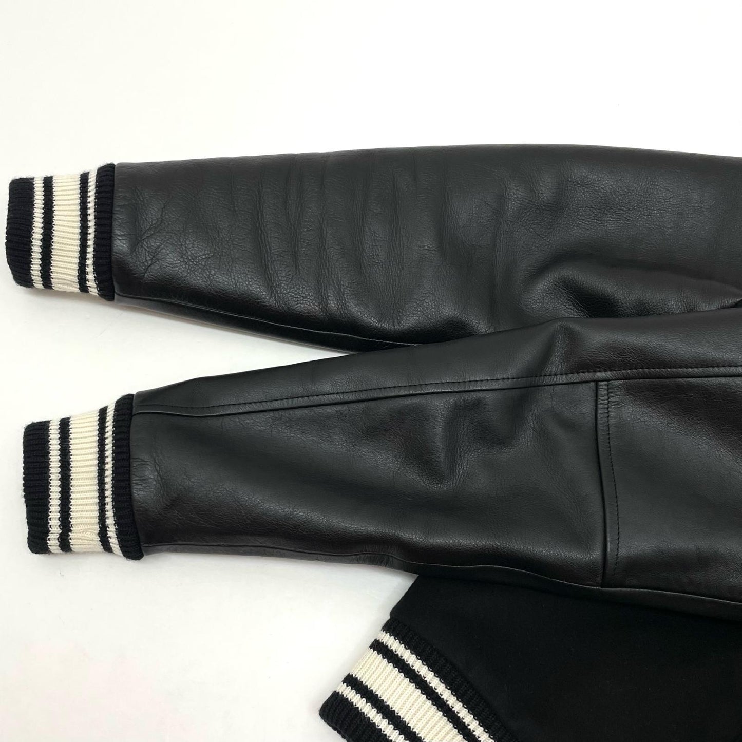 MINEDENIM | マインデニム Brushed Wool Denim Stadium Jumper スタジャン 1910-8002-99-012 ブラック サイズ：1【尾張小牧店】