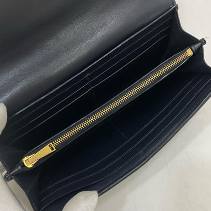BOTTEGA VENETA | ボッテガヴェネタ 長財布 ブラック【尾張小牧店】