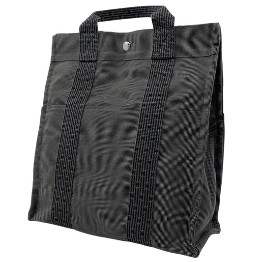 【中古】HERMES | エルメス エールライン アド バックパック リュック・デイパック グレー ブラック【尾張小牧店】
