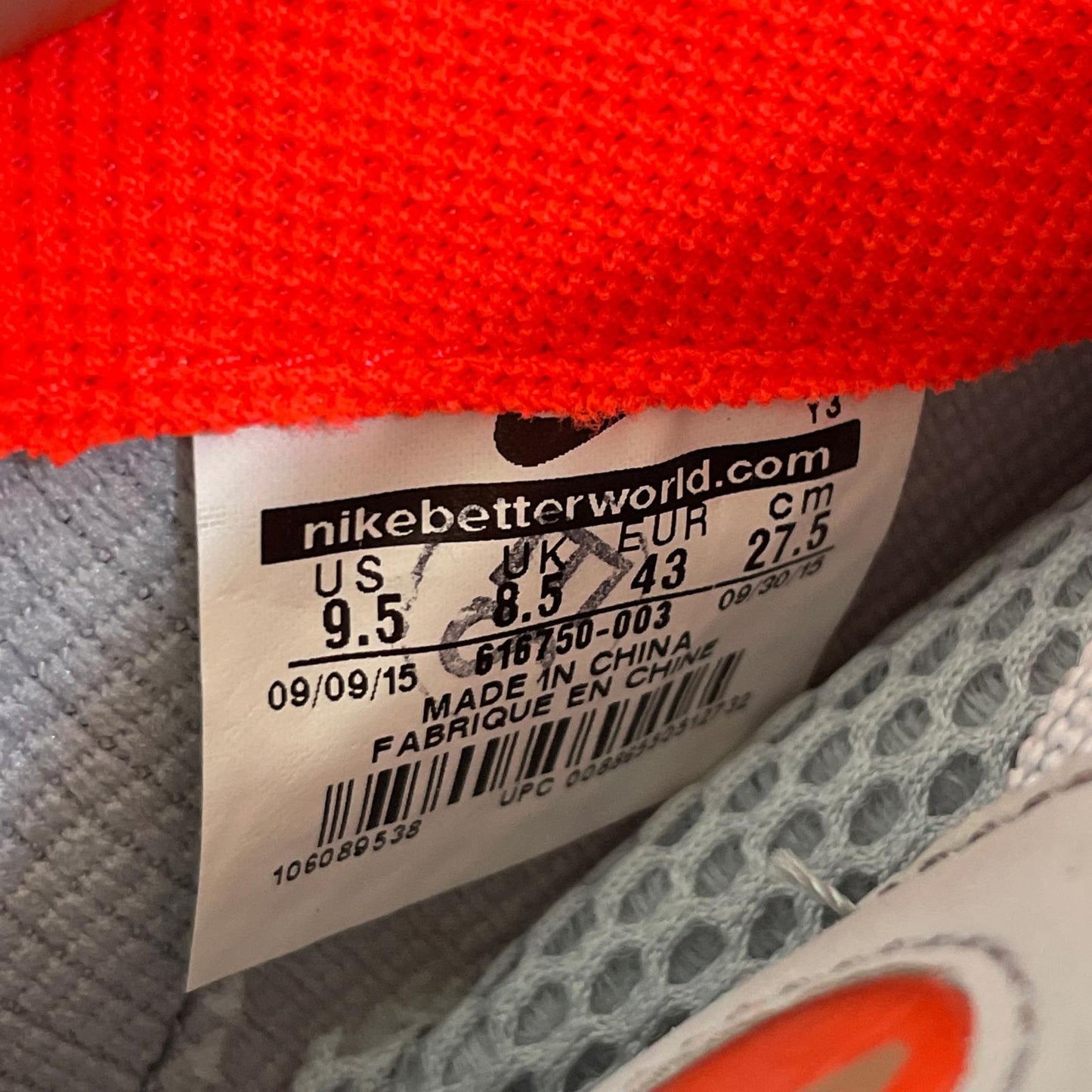 NIKE | ナイキ Air Foamposite Pro スニーカー 27.5cm 616750-003 グレー