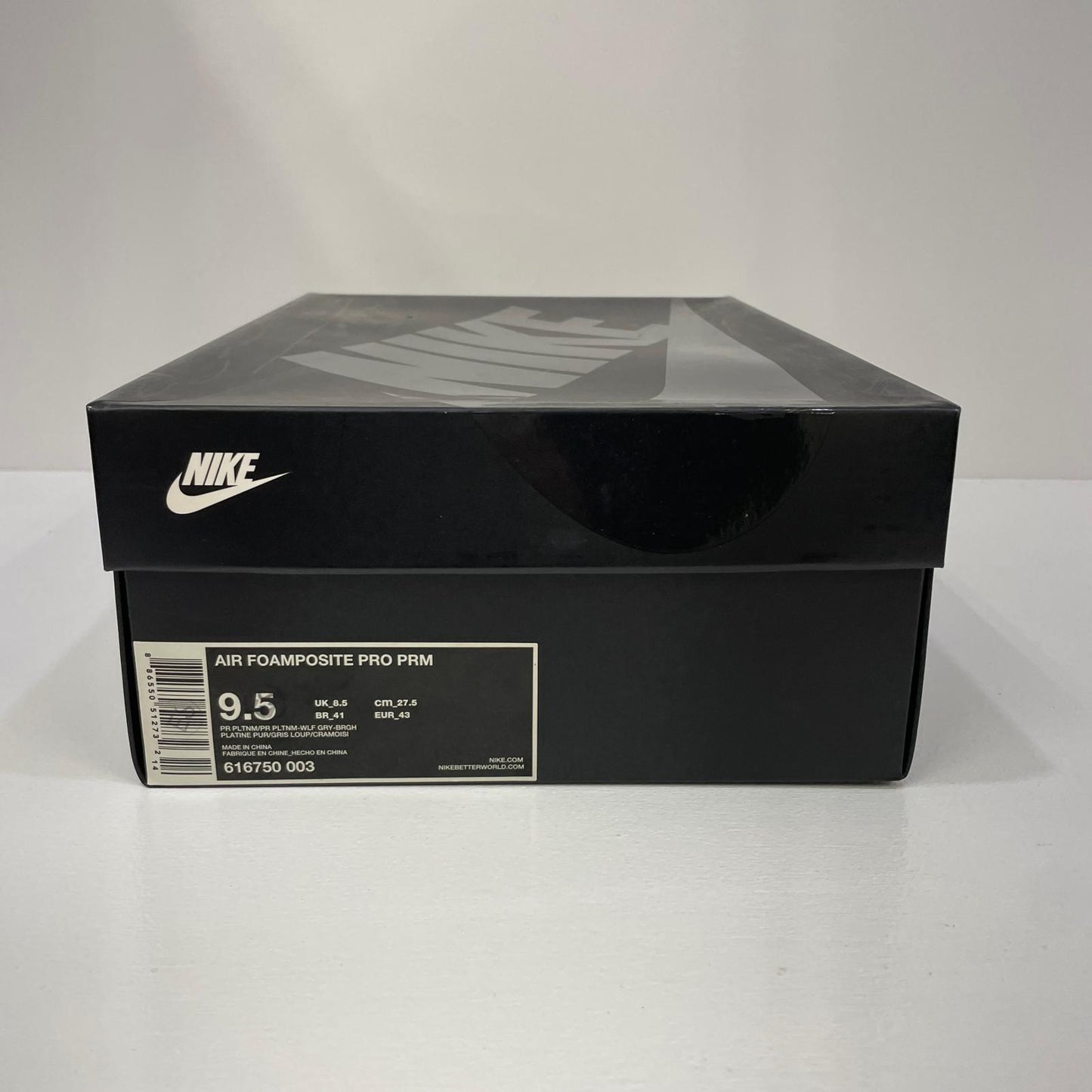 NIKE | ナイキ Air Foamposite Pro スニーカー 27.5cm 616750-003 グレー