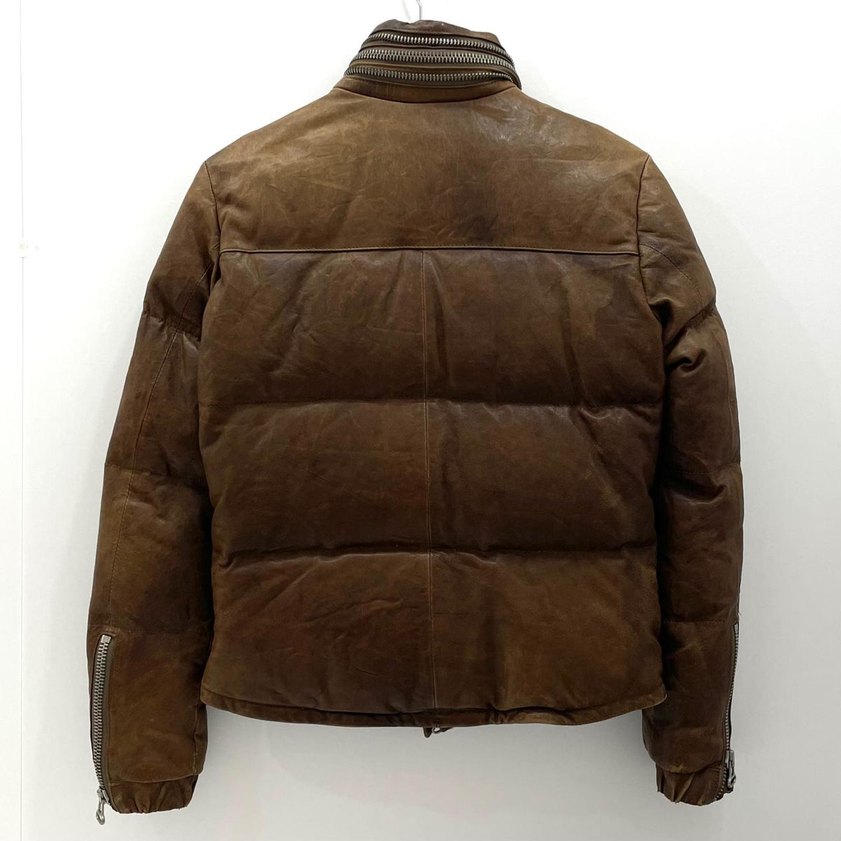 【中古】schott | ショット　L.H.P ダウンジャケット ブラウン サイズ：M【尾張小牧店】
