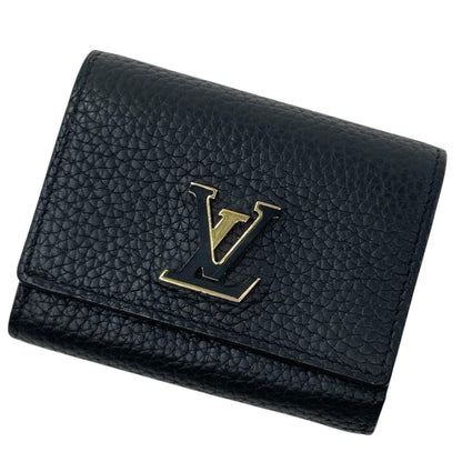 LOUIS VUITTON | ルイ・ヴィトン 二つ折り財布 ブラック【尾張小牧店】