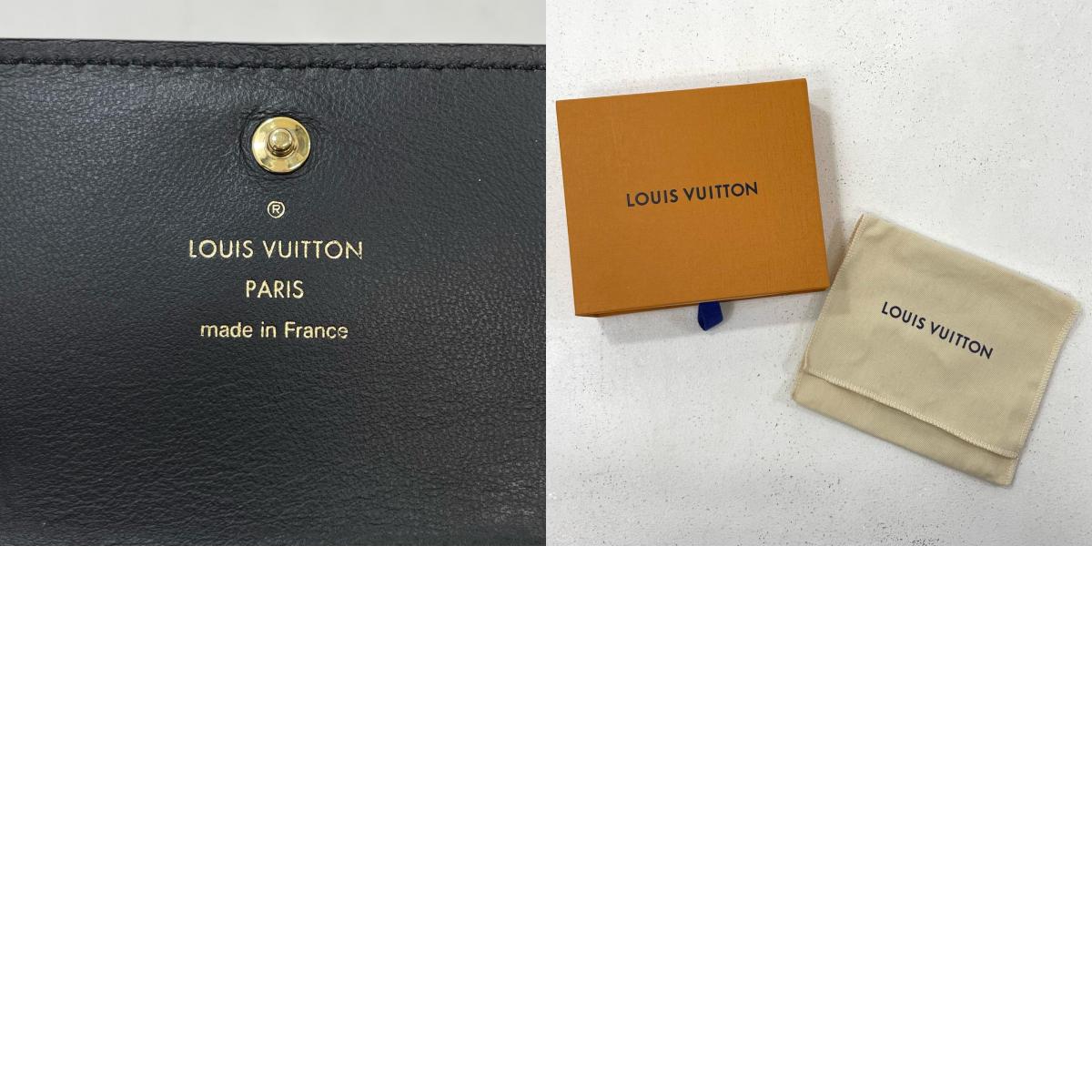 LOUIS VUITTON | ルイ・ヴィトン 二つ折り財布 ブラック【尾張小牧店】