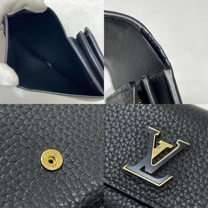 LOUIS VUITTON | ルイ・ヴィトン 二つ折り財布 ブラック【尾張小牧店】