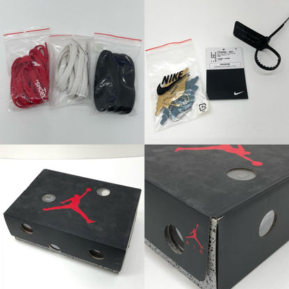 NIKE | ナイキ Off-White × Nike Air Jordan 5 スニーカー CT8480-001 グレー 24cm【尾張小牧店】