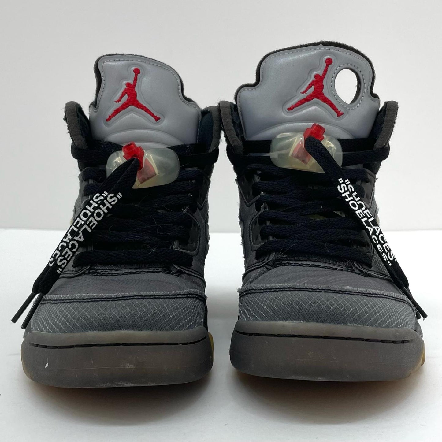 NIKE | ナイキ Off-White × Nike Air Jordan 5 スニーカー CT8480-001 グレー 24cm【尾張小牧店】