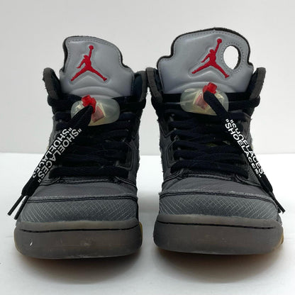 NIKE | ナイキ Off-White × Nike Air Jordan 5 スニーカー CT8480-001 グレー 24cm【尾張小牧店】