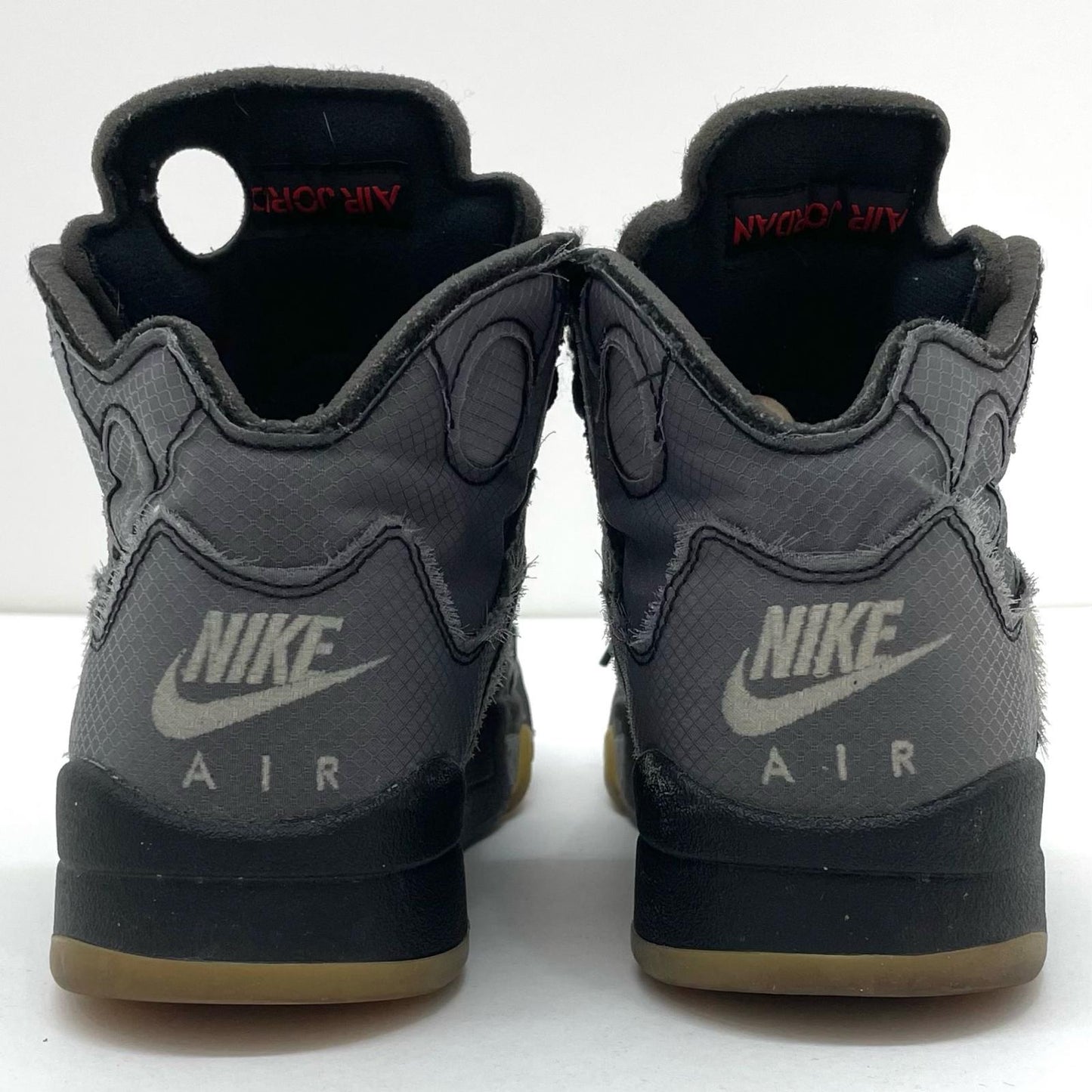 NIKE | ナイキ Off-White × Nike Air Jordan 5 スニーカー CT8480-001 グレー 24cm【尾張小牧店】