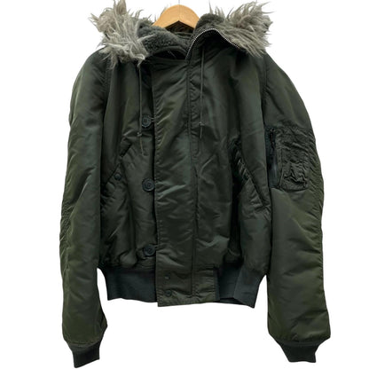 【中古】ALPHA | アルファ 80'S USA製 N-2B フライトジャケット カーキ サイズ：L【尾張小牧店】