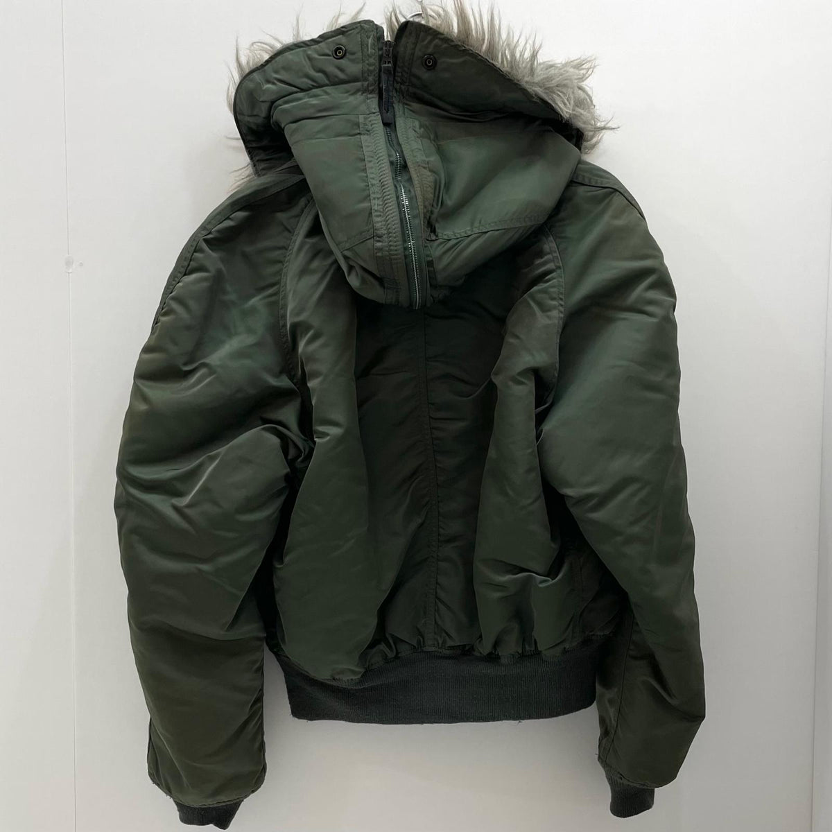 【中古】ALPHA | アルファ 80'S USA製 N-2B フライトジャケット カーキ サイズ：L【尾張小牧店】