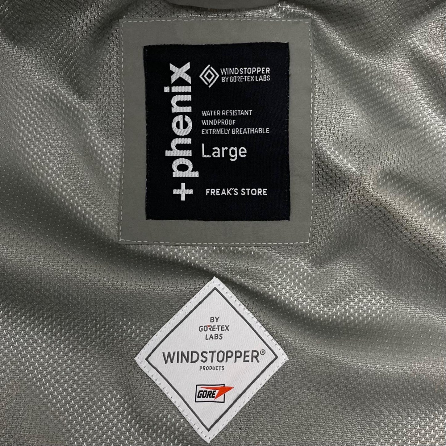 【中古】Phenix×FREAK'S STORE | フェニックス×フリークスストア ナイロンジャケット グレー サイズ：L【尾張小牧店】