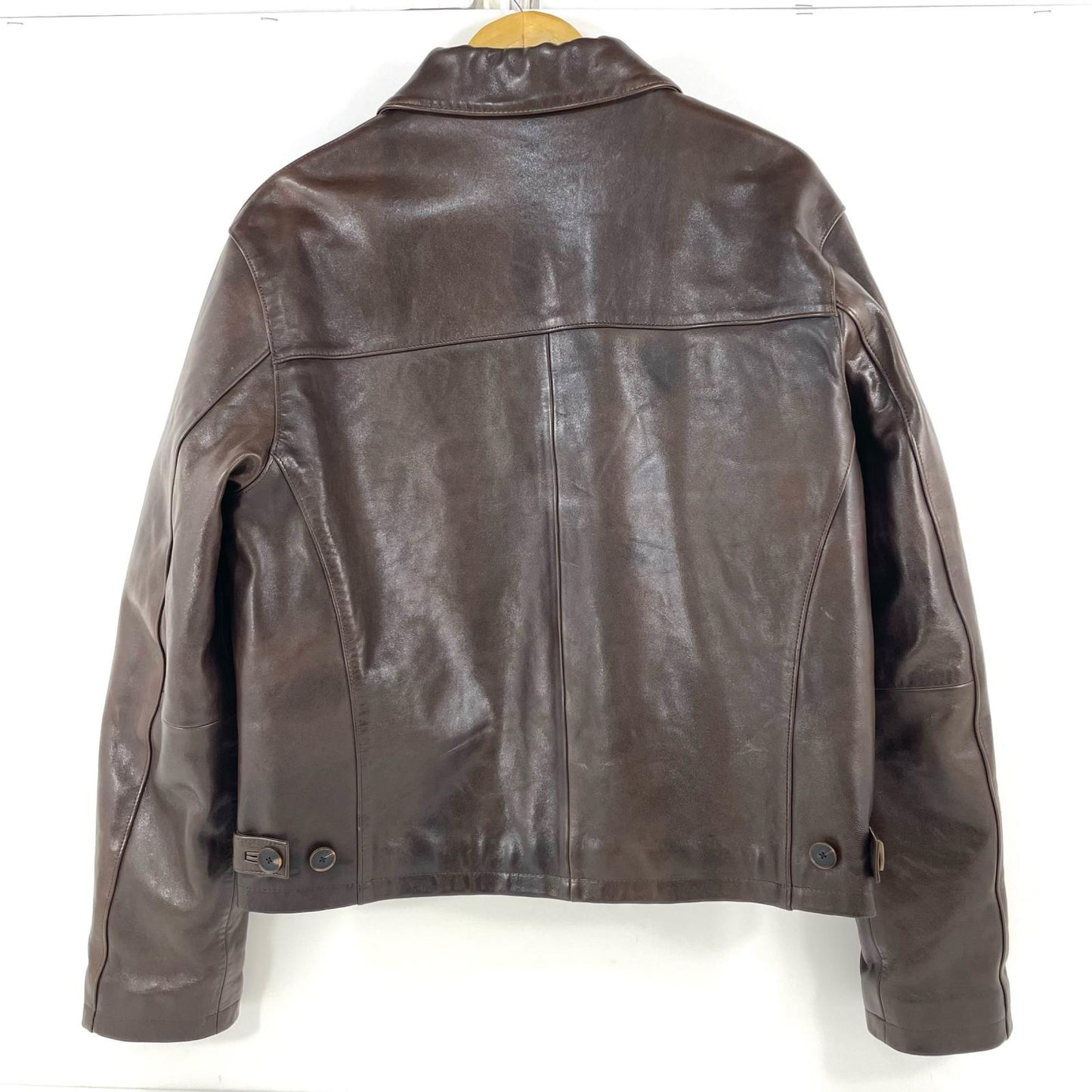 AURALEE | オーラリー HEAVY LAMB LEATHER BLOUSON レザー A25AB02LA ブラウン サイズ：5【尾張小牧店】
