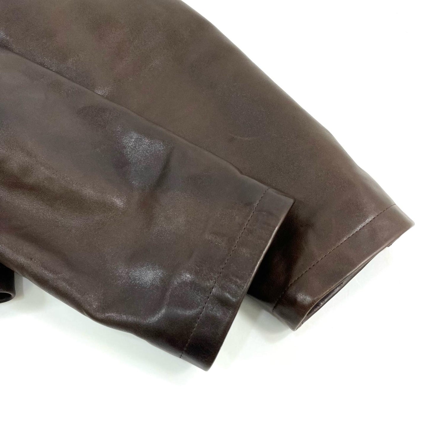 AURALEE | オーラリー HEAVY LAMB LEATHER BLOUSON レザー A25AB02LA ブラウン サイズ：5【尾張小牧店】