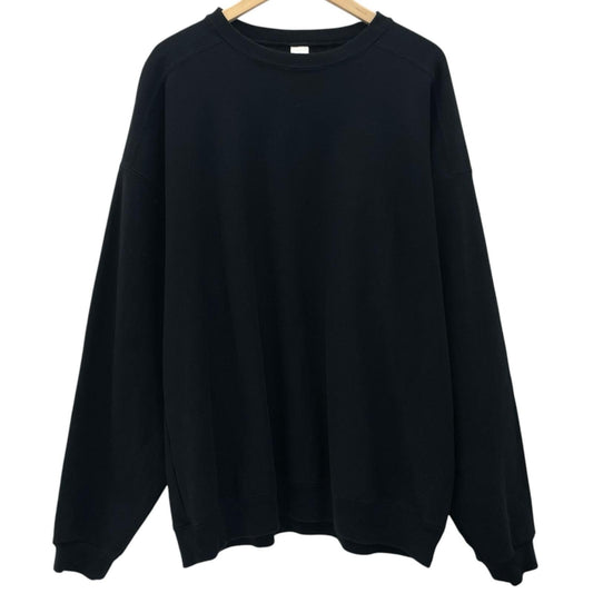 【中古】OVY | オヴィー Heavy Weight Wide Pullover Sweat 長袖スウェット 084 ブラック サイズ：XL【尾張小牧店】