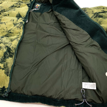 BRAIN DEAD | ブレインデッド BLEACH DYED DIMENSION PUFFER JACKET ダウンジャケット O08004533FW25 オリーブ サイズ：M【尾張小牧店】