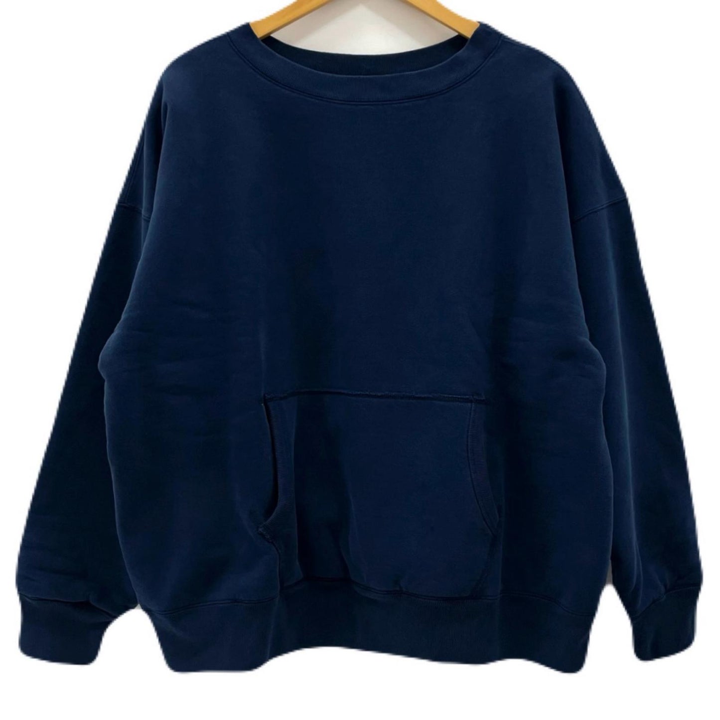 MASSES | マシス SWEAT CREW W-FACE WASH スウェット ネイビー サイズ：L【尾張小牧店】