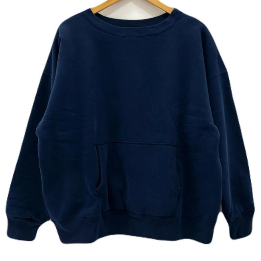 MASSES | マシス SWEAT CREW W-FACE WASH スウェット ネイビー サイズ：L【尾張小牧店】