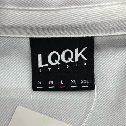 LQQK STUDIO | ルックスタジオ RUGBY SHIRT ポロシャツ LQA25RS10 レッド サイズ：L【尾張小牧店】