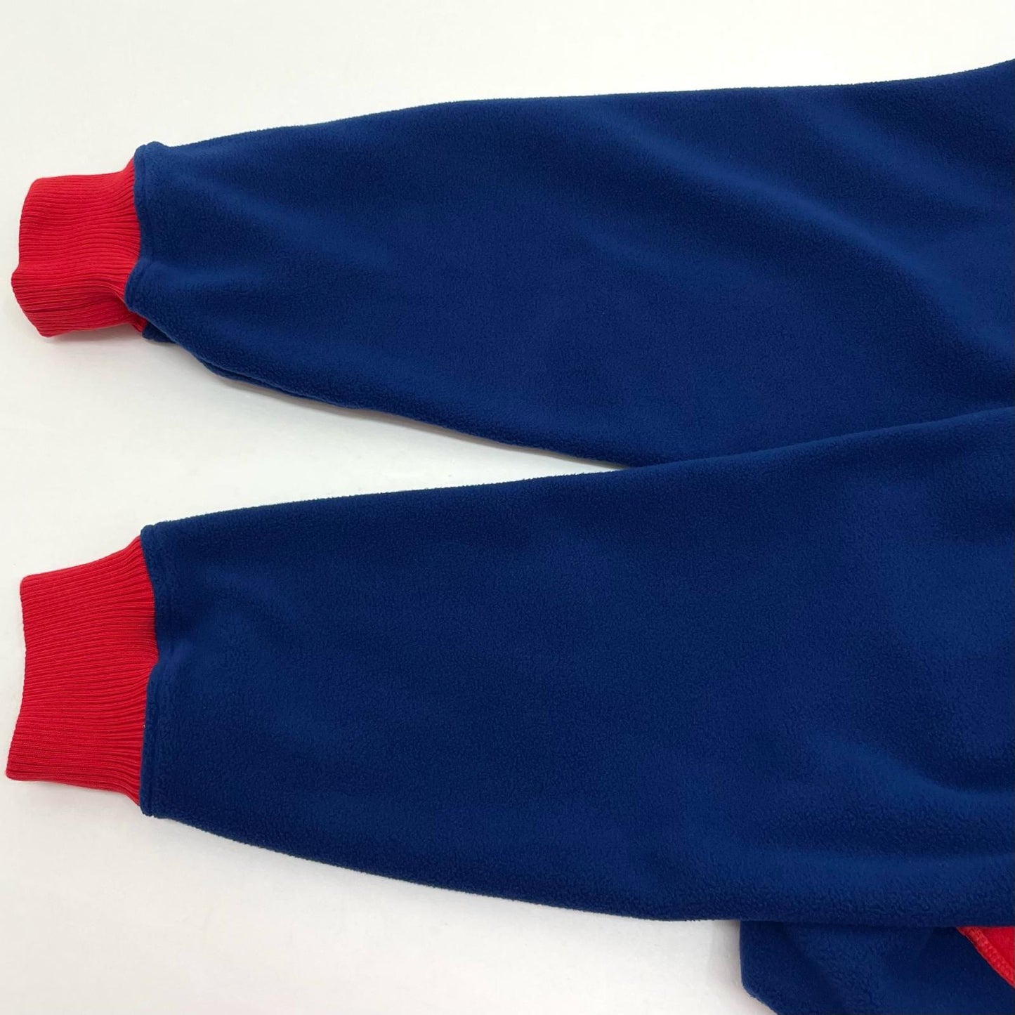 LQQK STUDIO | ルックスタジオ FLEECE HOODIE パーカー LQA25FH06 ブルー×レッド サイズ：L【尾張小牧店】