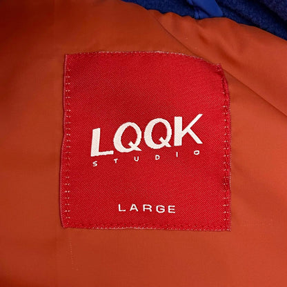 LQQK STUDIO | ルックスタジオ PUFF DOWN JACKET 中綿ジャケット LQA25JK01 ブルー サイズ：L【尾張小牧店】