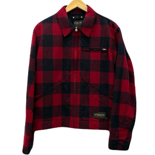 MINEDENIM | マインデニム PENDLETON W.Plaid Zipup Work JKT その他アウター MND-PDL801 レッド×ブラック サイズ：2【尾張小牧店】
