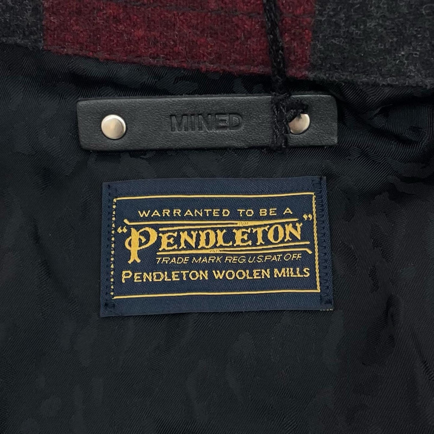 MINEDENIM | マインデニム PENDLETON W.Plaid Zipup Work JKT その他アウター MND-PDL801 レッド×ブラック サイズ：2【尾張小牧店】