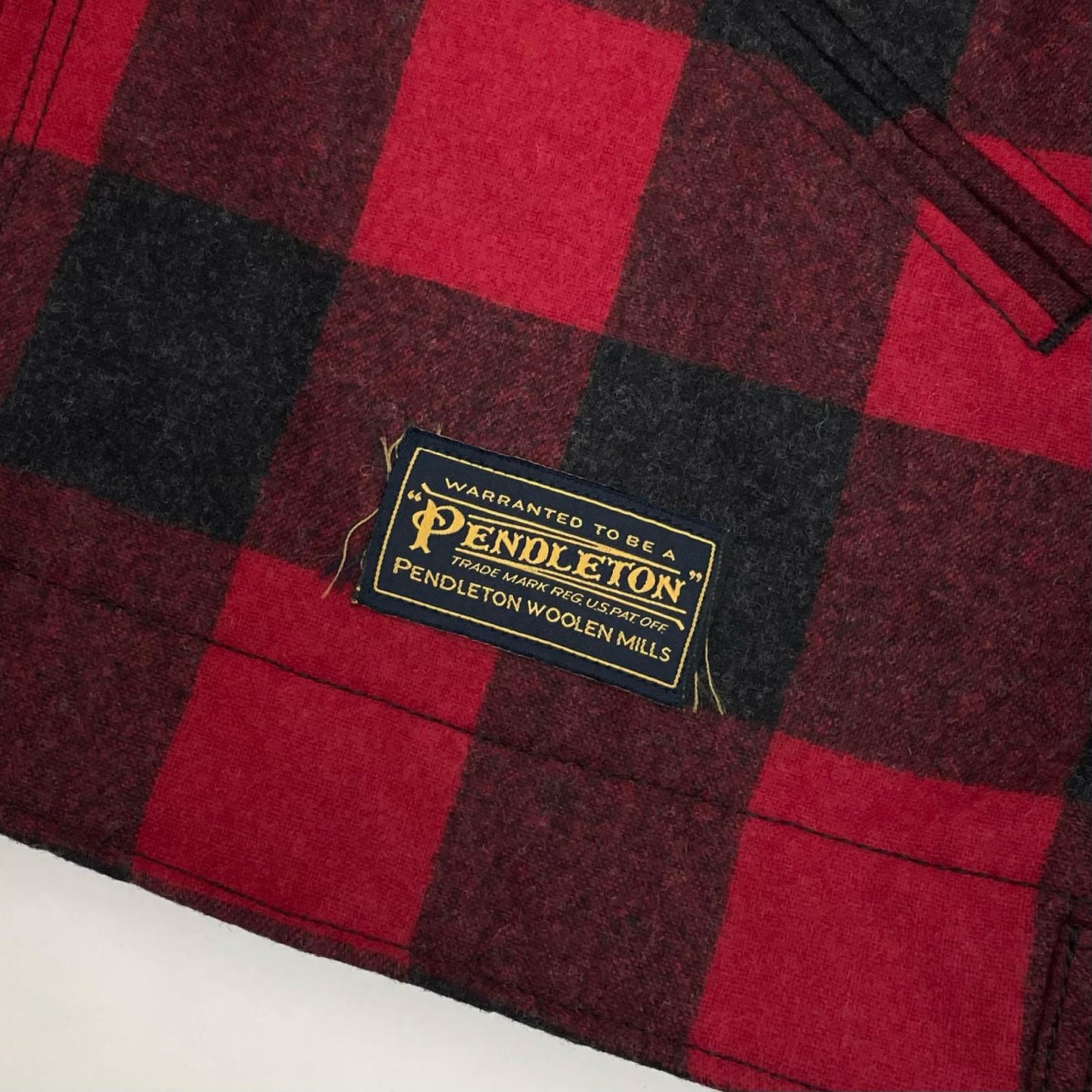 MINEDENIM | マインデニム PENDLETON W.Plaid Zipup Work JKT その他アウター MND-PDL801 レッド×ブラック サイズ：2【尾張小牧店】