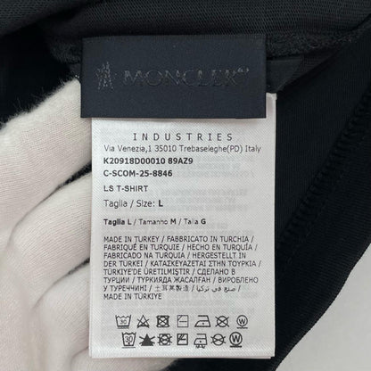 MONCLER | モンクレール 長袖Ｔシャツ K20918D00010 ブラック サイズ：L【尾張小牧店】
