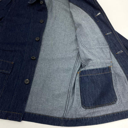 DRIES VAN NOTEN | ドリスヴァンノッテン BRAXTON DEN 2381 M.W.JACKET カバーオール 020429-2381 ネイビー サイズ：48【尾張小牧店】