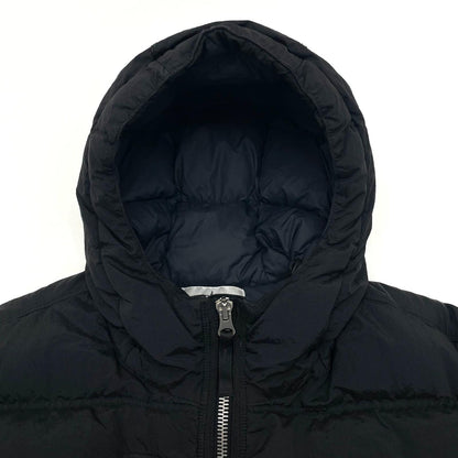 【中古】STONE ISLAND | ストーンアイランド　25AW Nylon Anti-Drop Hooded Padding ダウンジャケット ブラック サイズ：M【尾張小牧店】