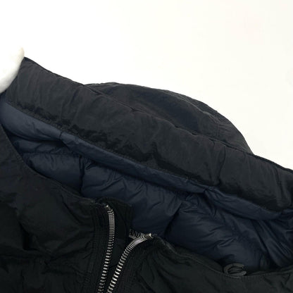 【中古】STONE ISLAND | ストーンアイランド　25AW Nylon Anti-Drop Hooded Padding ダウンジャケット ブラック サイズ：M【尾張小牧店】