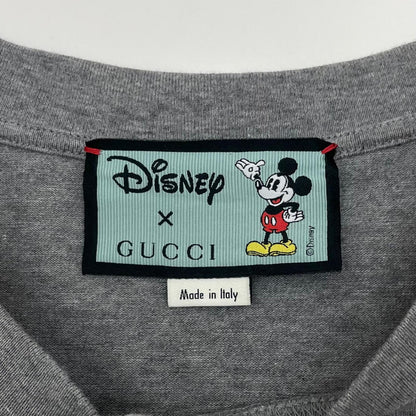 【中古】GUCCI×Disney | グッチ×ディズニー　20SS Mickey Mouse T-Shirt 半袖Ｔシャツ 565806 XJB67 グレー サイズ：L【尾張小牧店】