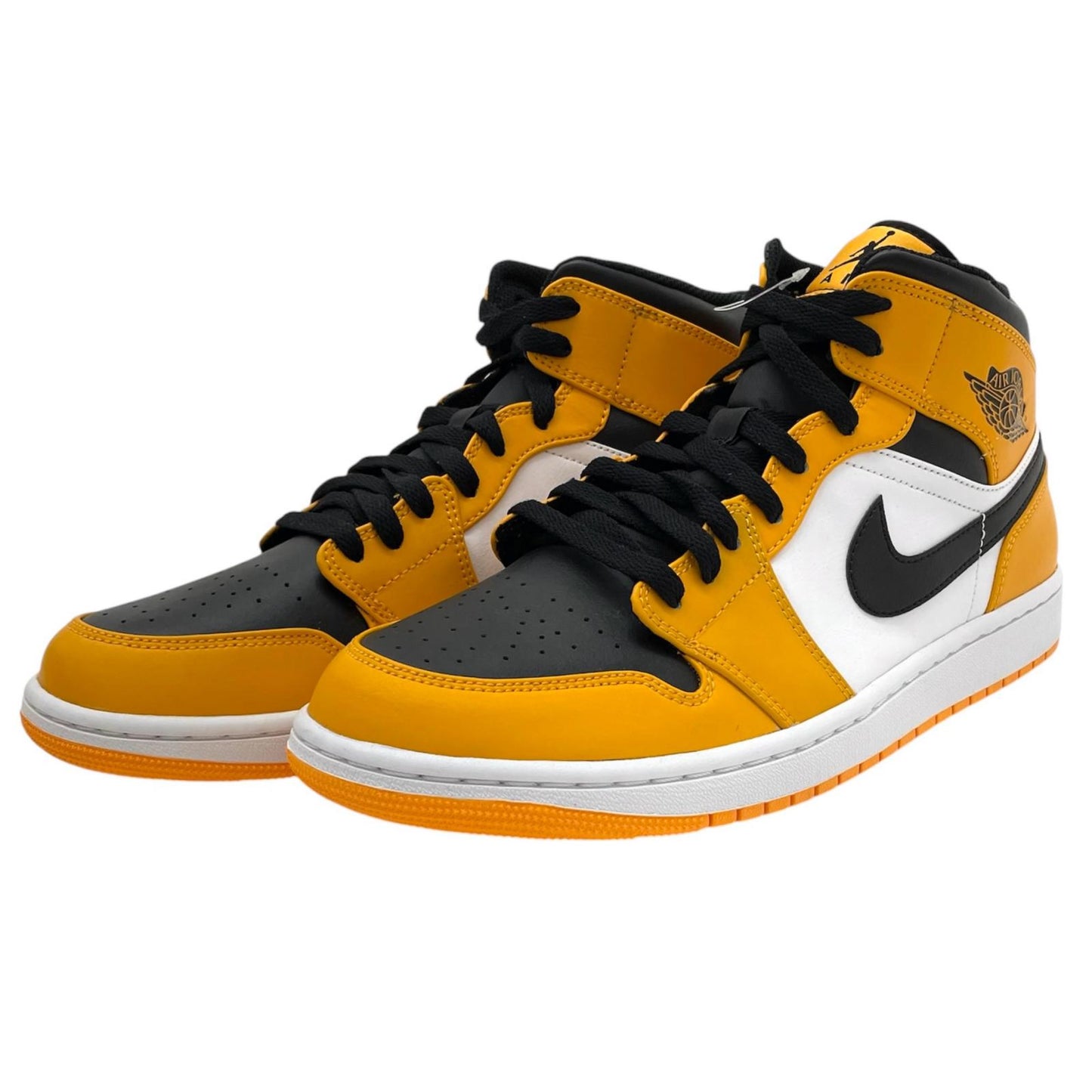 NIKE | ナイキ Air Jordan 1 Mid スニーカー 554724-701 イエロー×ブラック×ホワイト 29cm【尾張小牧店】