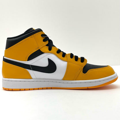 NIKE | ナイキ Air Jordan 1 Mid スニーカー 554724-701 イエロー×ブラック×ホワイト 29cm【尾張小牧店】