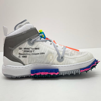 【中古】NIKE×Off-White | ナイキ×オフホワイト Air Force 1 Mid "White"/エアフォース1 ミッド "ホワイト"　スニーカー 靴　DO6290-100 ホワイト 29cm【尾張小牧店】