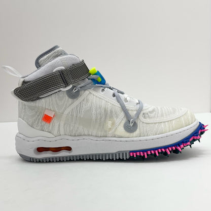 【中古】NIKE×Off-White | ナイキ×オフホワイト Air Force 1 Mid "White"/エアフォース1 ミッド "ホワイト"　スニーカー 靴　DO6290-100 ホワイト 29cm【尾張小牧店】