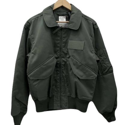 【中古】HOUSTON | ヒューストン NOMEX CWU-36P フライトジャケット 5CW36P-NM カーキ サイズ：M【尾張小牧店】
