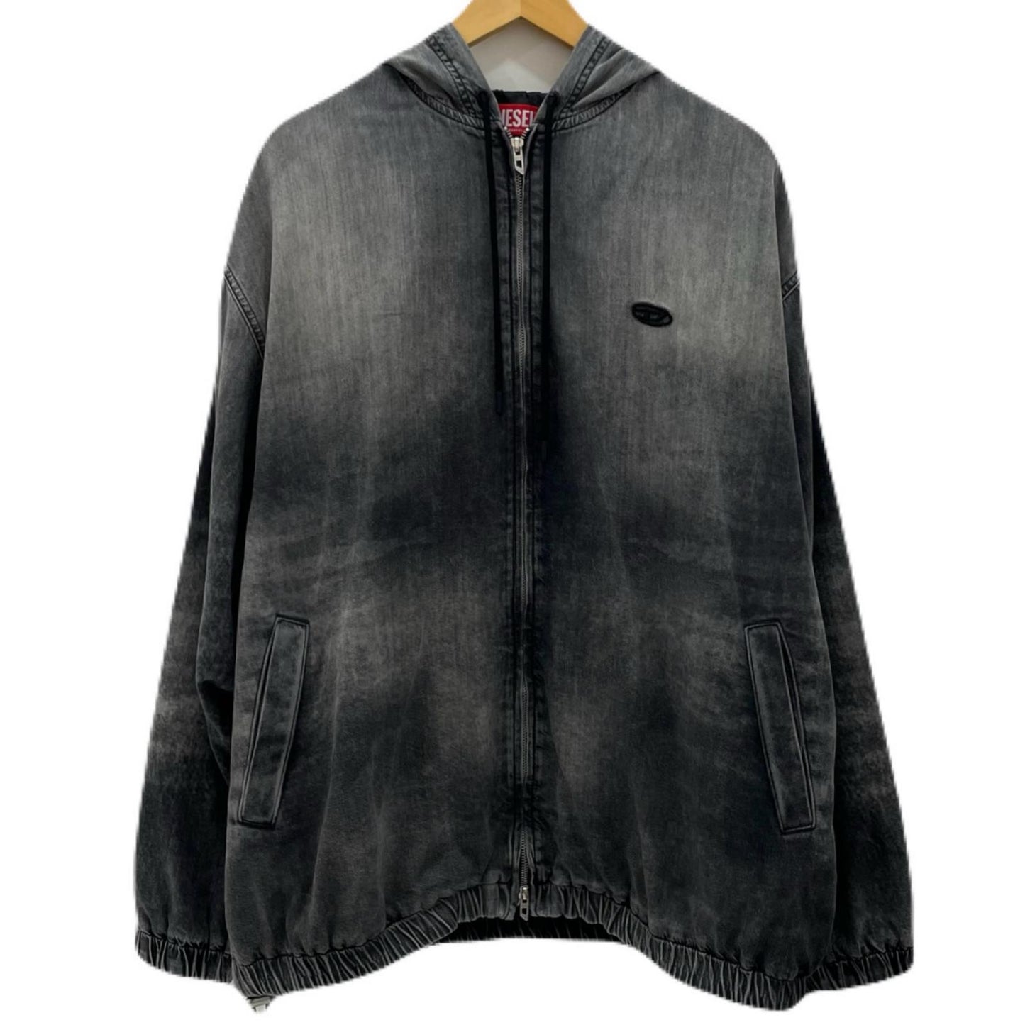 DIESEL | ディーゼル D-OFFY-S-GIACCA パーカー グレー サイズ：L【尾張小牧店】