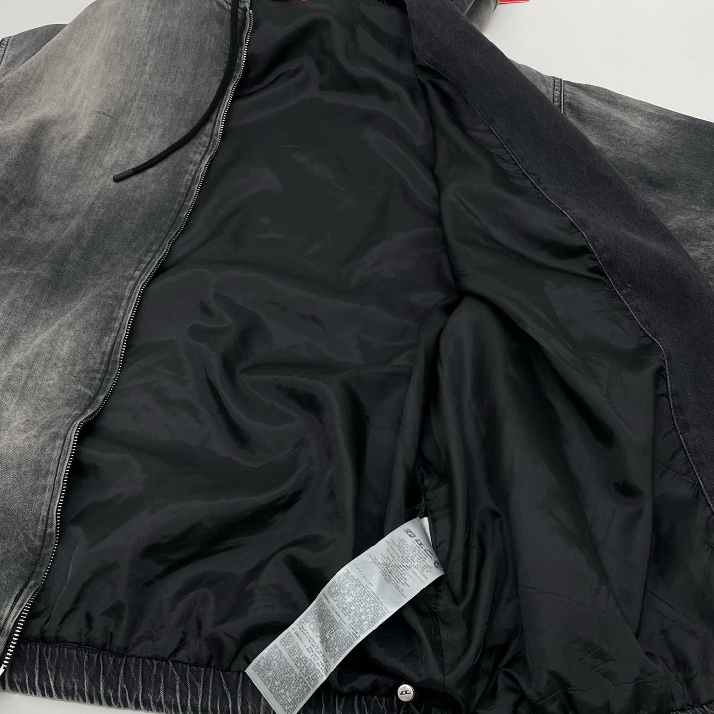 DIESEL | ディーゼル D-OFFY-S-GIACCA パーカー グレー サイズ：L【尾張小牧店】