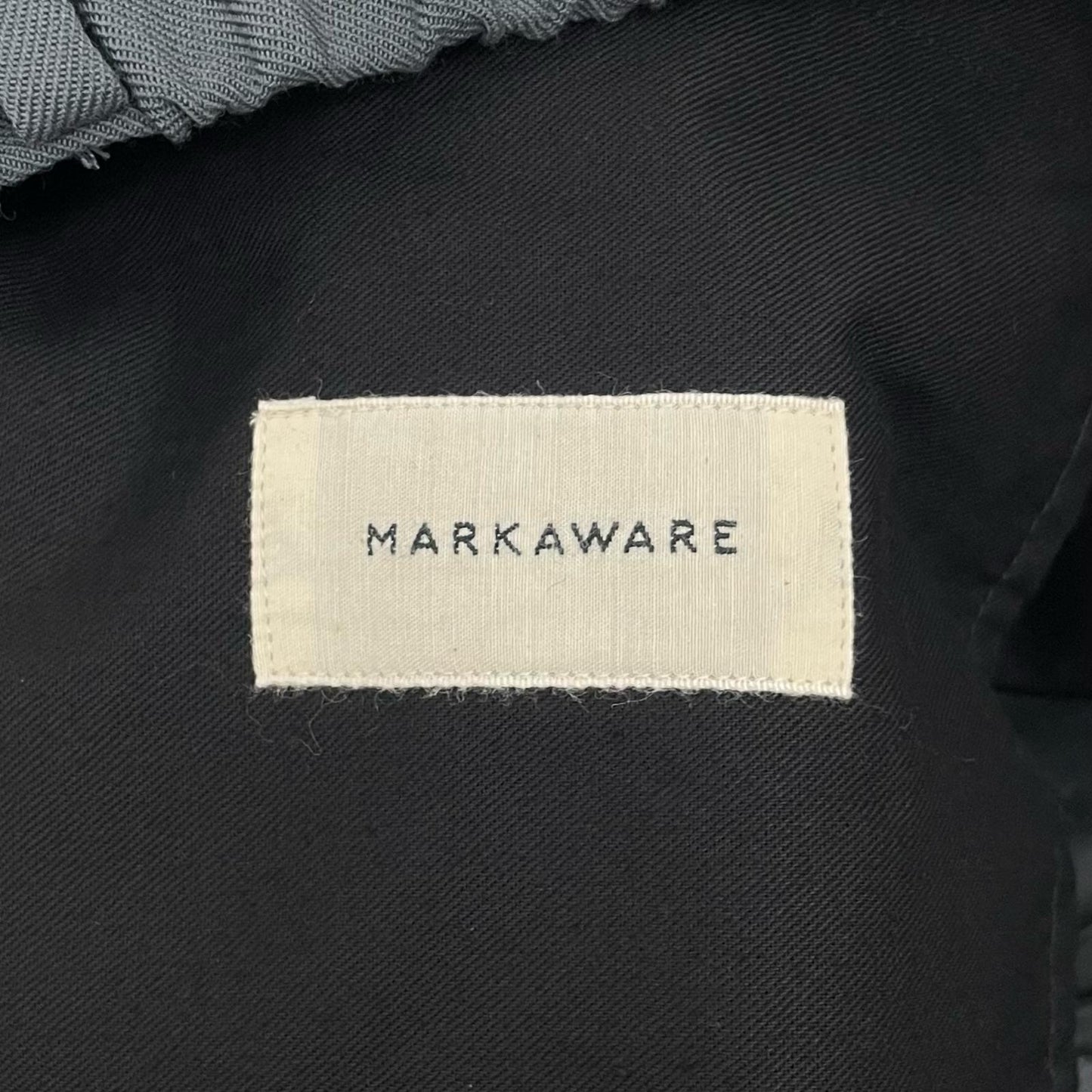 markaware | マーカウェア Flat Tapered Trousers パンツ A25C06PT01C グレー サイズ：3【尾張小牧店】
