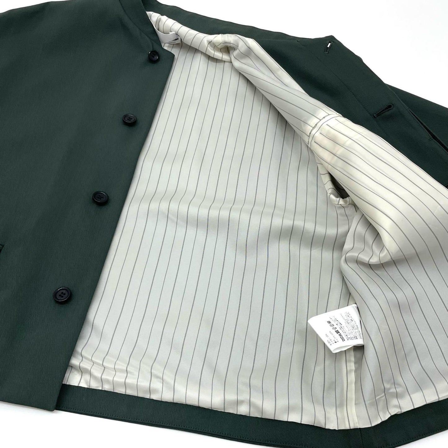 Graphpaper | グラフペーパー Techno Wool Nylon Stand Collar Short Jacket その他アウター GL253-20317 グリーン【尾張小牧店】