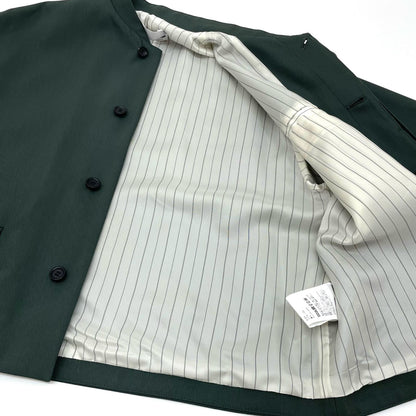 Graphpaper | グラフペーパー Techno Wool Nylon Stand Collar Short Jacket その他アウター GL253-20317 グリーン【尾張小牧店】