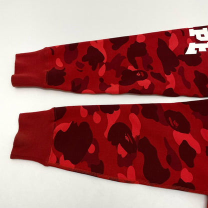 A BATHING APE | アベイシングエイプ スウェット 001SWE301007X レッド サイズ：XL【尾張小牧店】